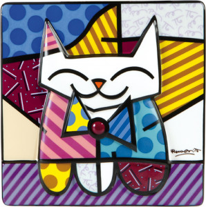 10574691 Goebel Картина 15х15см "Сэмми" "Бритто" Фарфор