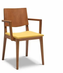 Origins 1971 Стул из бука с подлокотниками Maxim