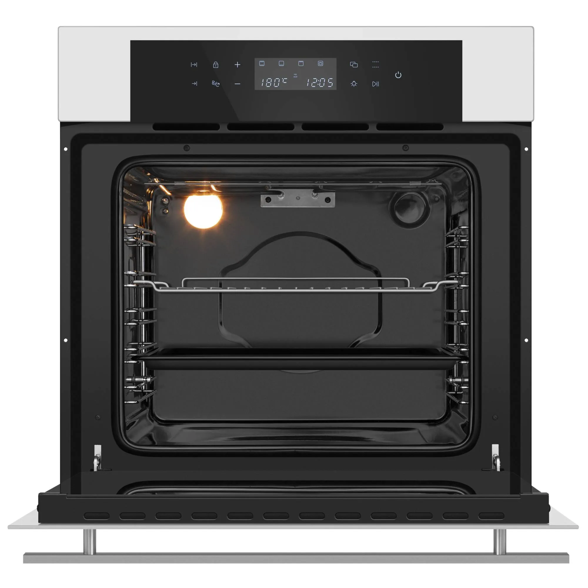 9168820 Электрический духовой шкаф Meferi MEO606WH ULTRA белый STDN-0013964 - Вид №4