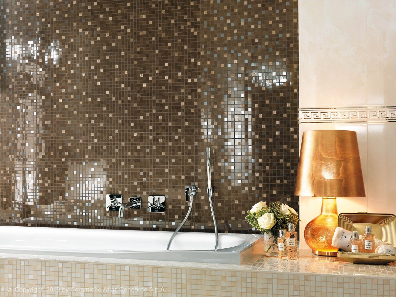 Белая паста керамическая мозаика Atlas Concorde ARCH-00031452