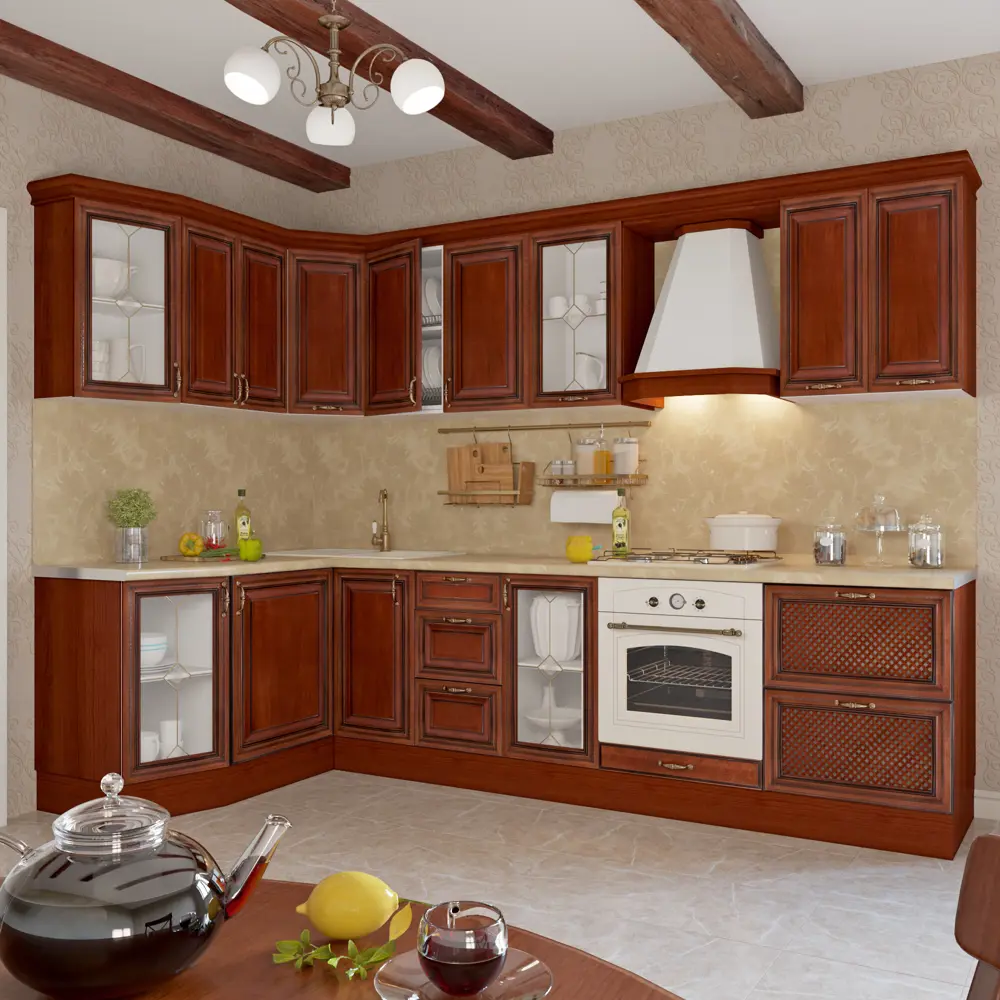 Карниз нижний «Прованс» 244 см, цвет коричневый DELINIA STLM-2096625 - Вид №2