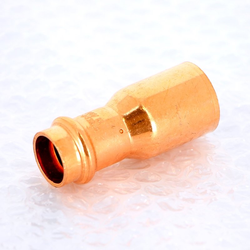 Муфта-вставка пресс 28x18 медная IBP P524302818000 - Вид №1