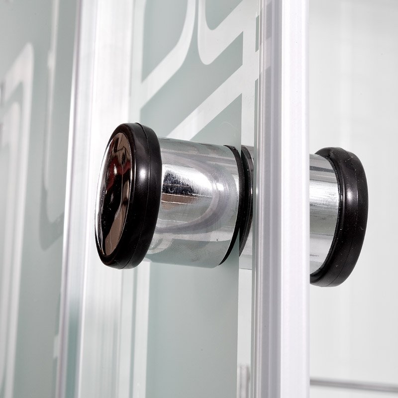 L 908 с гм. и эл. Душевая кабина DETO Серия L ЕМ2790 с гидромассажем (гм.) - Вид №10