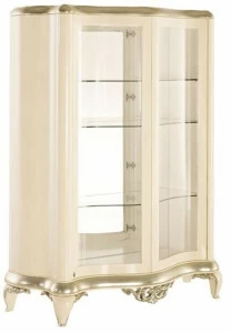 Jetclass Витрина из лакированного дерева и стекла со встроенной подсветкой Capri Jcp211