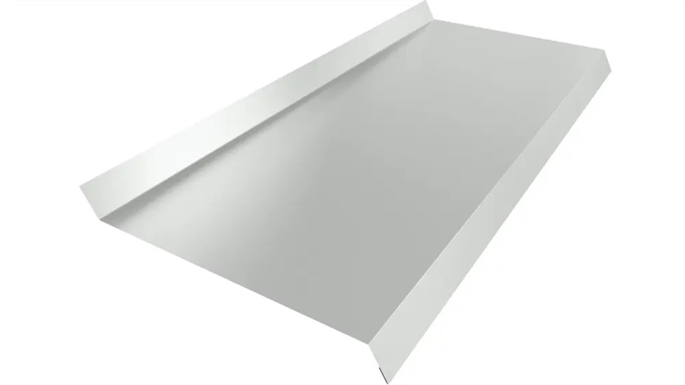 91333775 Отлив оцинкованный Profbuild 2000х50мм белый STLM-0901047