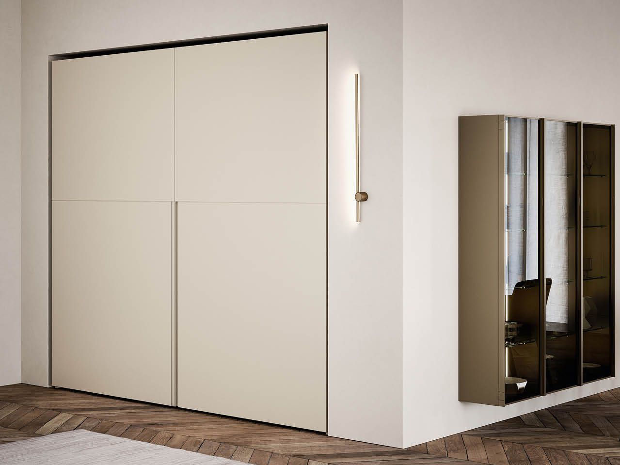 Шкаф с копланарными дверцами Novamobili PICTURE ARCH-00121674