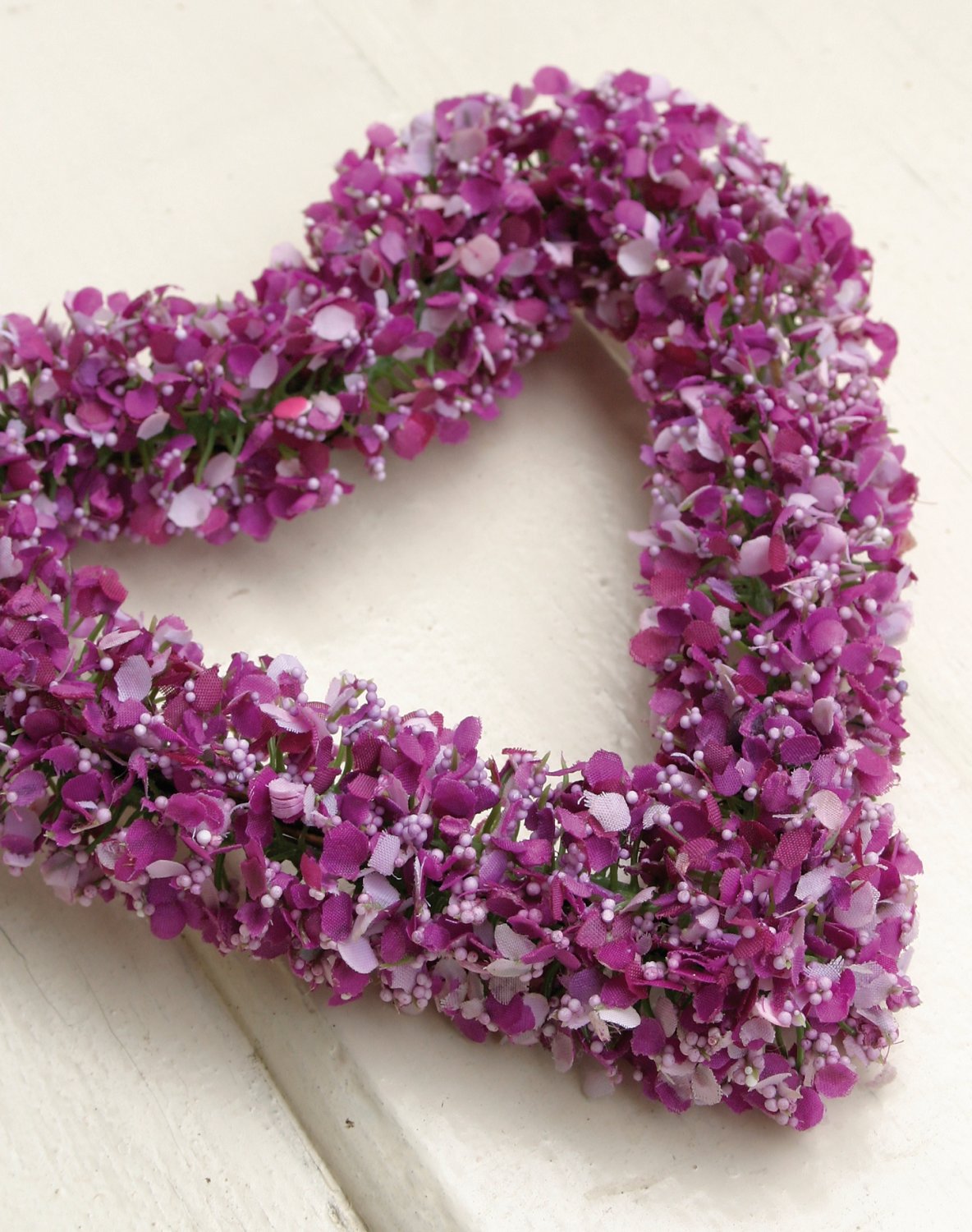 3109 227 a2 Искусственное сердце гипсофилы, Ø 19 см, светло-фиолетовый-темно-фиолетовый H-andreas  - Вид №2