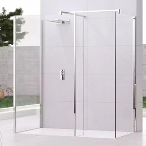 Novellini. Душевой уголок 160x90 см H10 с хромированным профилем KUADRA