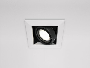 Металлический утопленный прожектор