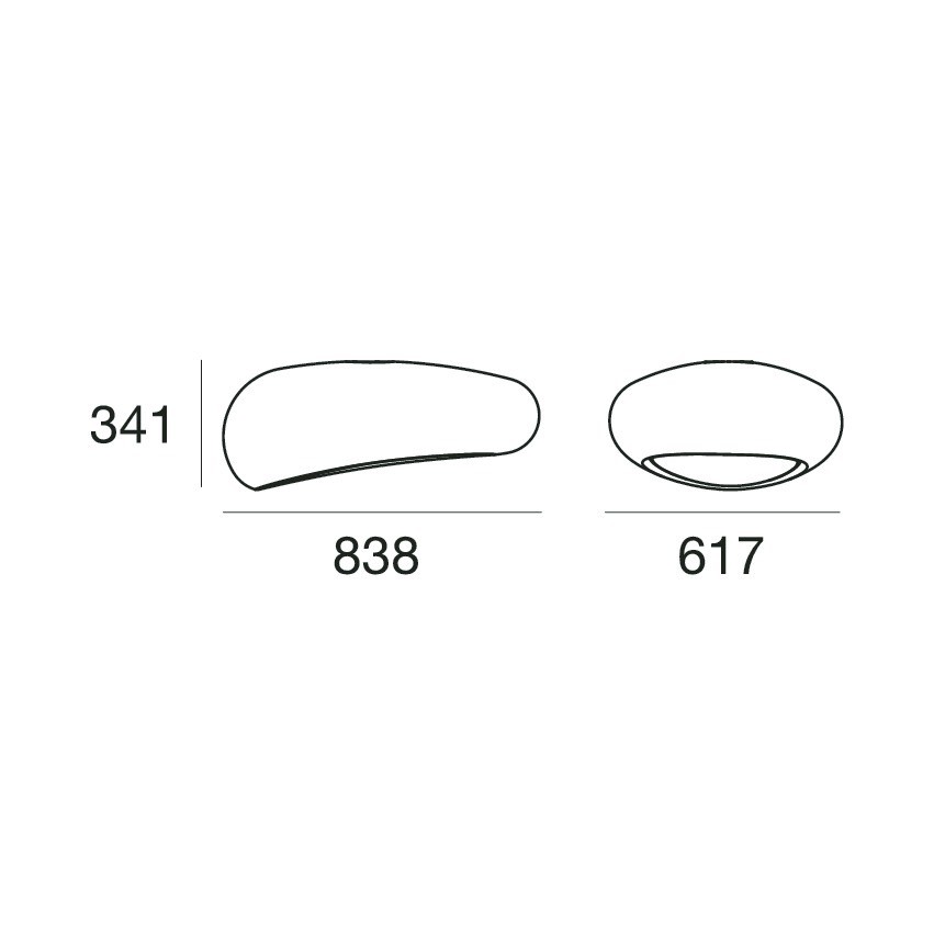 Linea Light Dunia_S 7472 natural/prismatic потолочный 92860 - Вид №3