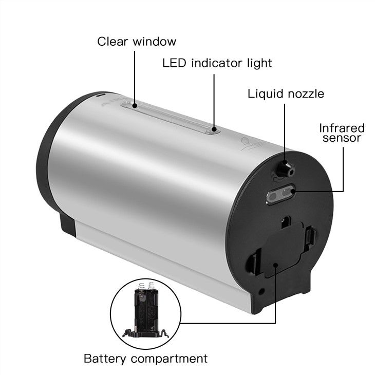 Автоматический дозатор пенящегося мыла AIKE AK1255_536  - Вид №2