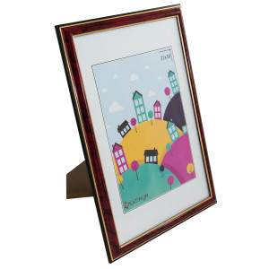 90348370 Рамка 283_2130, 21x30 см, пластик, цвет бордовый Офис STLM-0195345 PLATINUM
