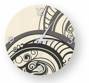 LIGNIS® Настенные часы из инкрустированного дерева Dolcevita abstract 10.001 / 10.079