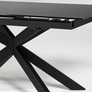 089038 Стол раздвижной 160 (210) x 90 cm стекло La Forma Atminda