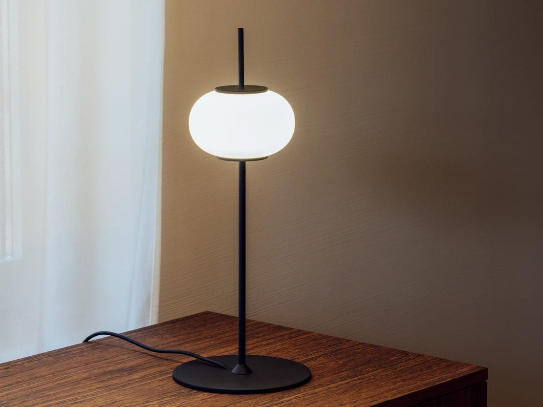 Настольная лампа из стали и стекла Milan Iluminacion Astros ARCH-00096626