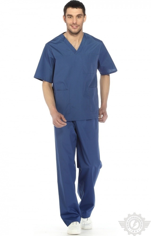 66161 Костюм "Спец" василек  Медицинская одежда  размер 44-46/182-188 Спецодежда  - Вид №8