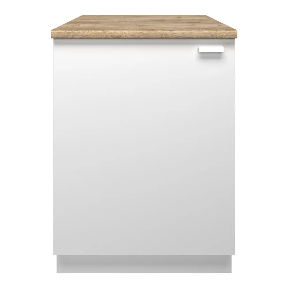 Кухонный шкаф напольный Изида 60x86x56 см ЛДСП цвет белый Santreyd STLM-2152363 - Вид №2