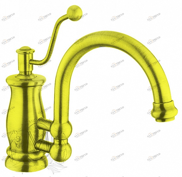 Смеситель MIGLIORE Vivaldi ML.VIV-9913.DO для раковины, золото 