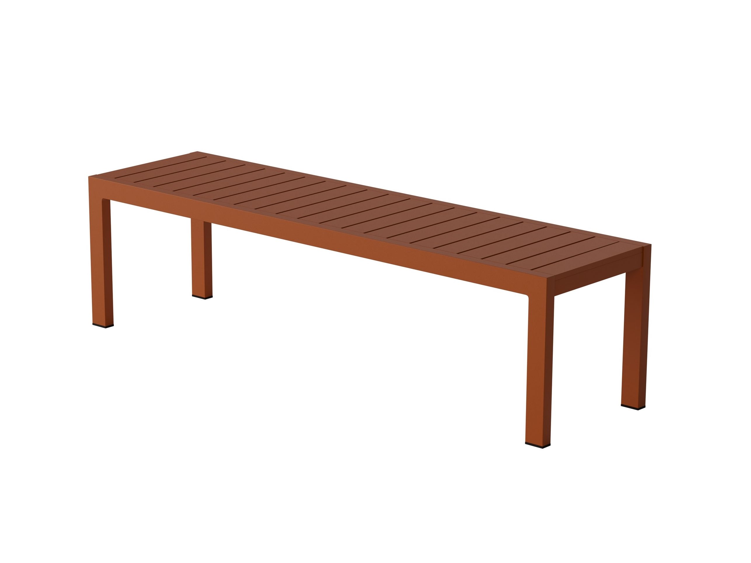 Алюминиевая садовая скамейка с порошковым покрытием Case Eos ARCH-00134240 - Вид №15