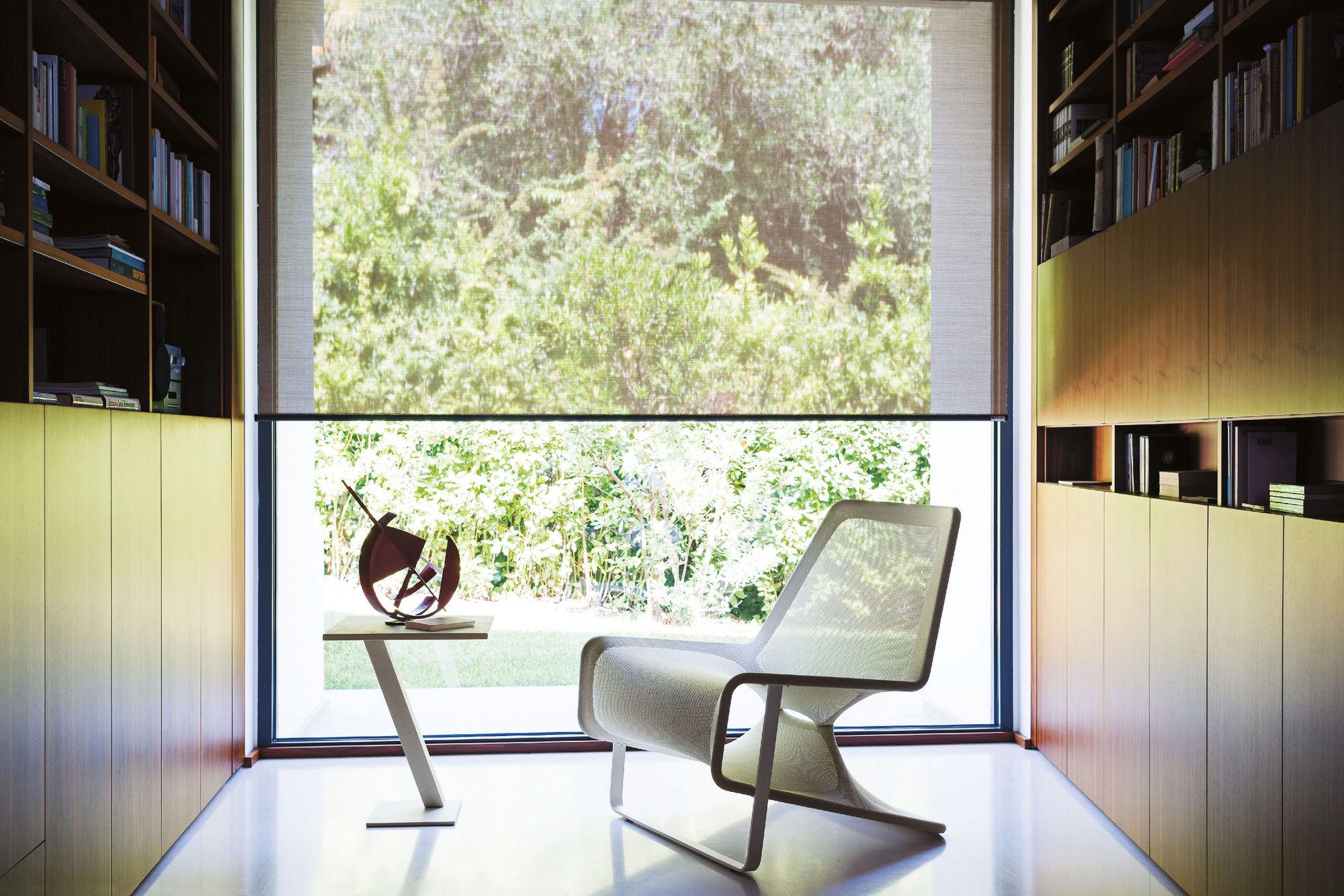 Квадратный металлический журнальный столик для гостиной Desalto ARCH-00093541 - Вид №3