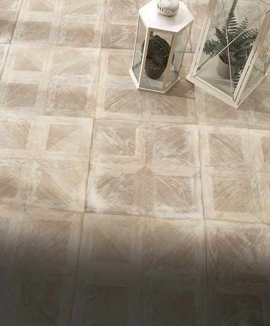 Quad17 Tifernoit Дижон - состаренный дуб Parquet - Вид №2