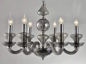 Люстра дизайнерская Maybe NEWPORT ДИЗАЙНЕРСКИЕ 057669 Серый