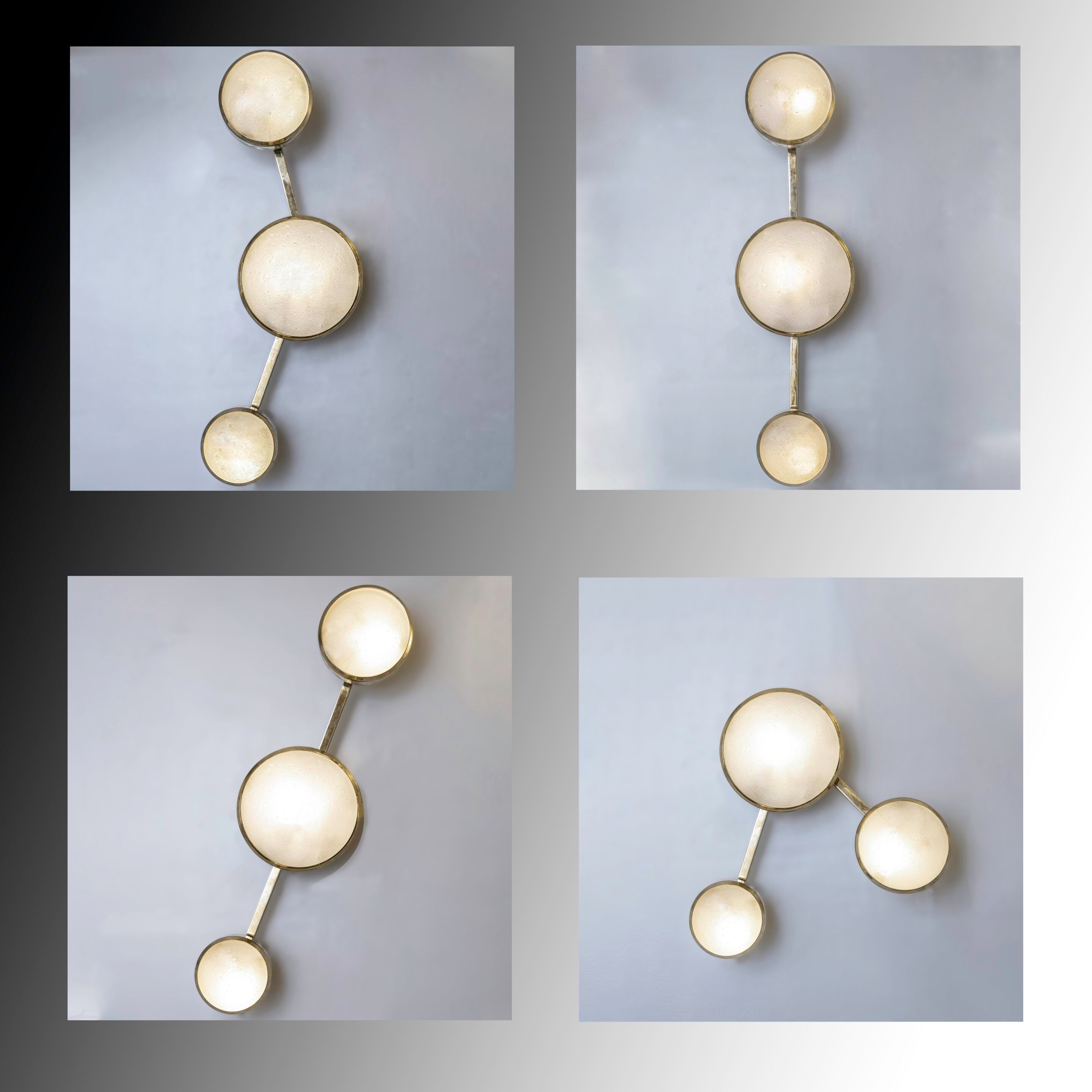 Регулируемый настенный светильник из муранского стекла GASPARE ASARO GEO ARCH-00056496 - Вид №2