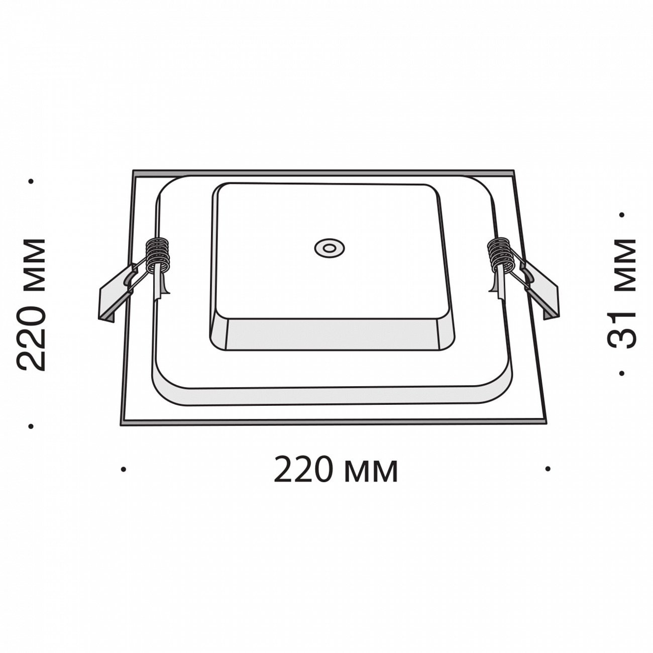 Встраиваемый спот белый Technical Stockton DL021 TECHNICAL DOWNLIGHT 00-3957177 Белый  - Вид №2