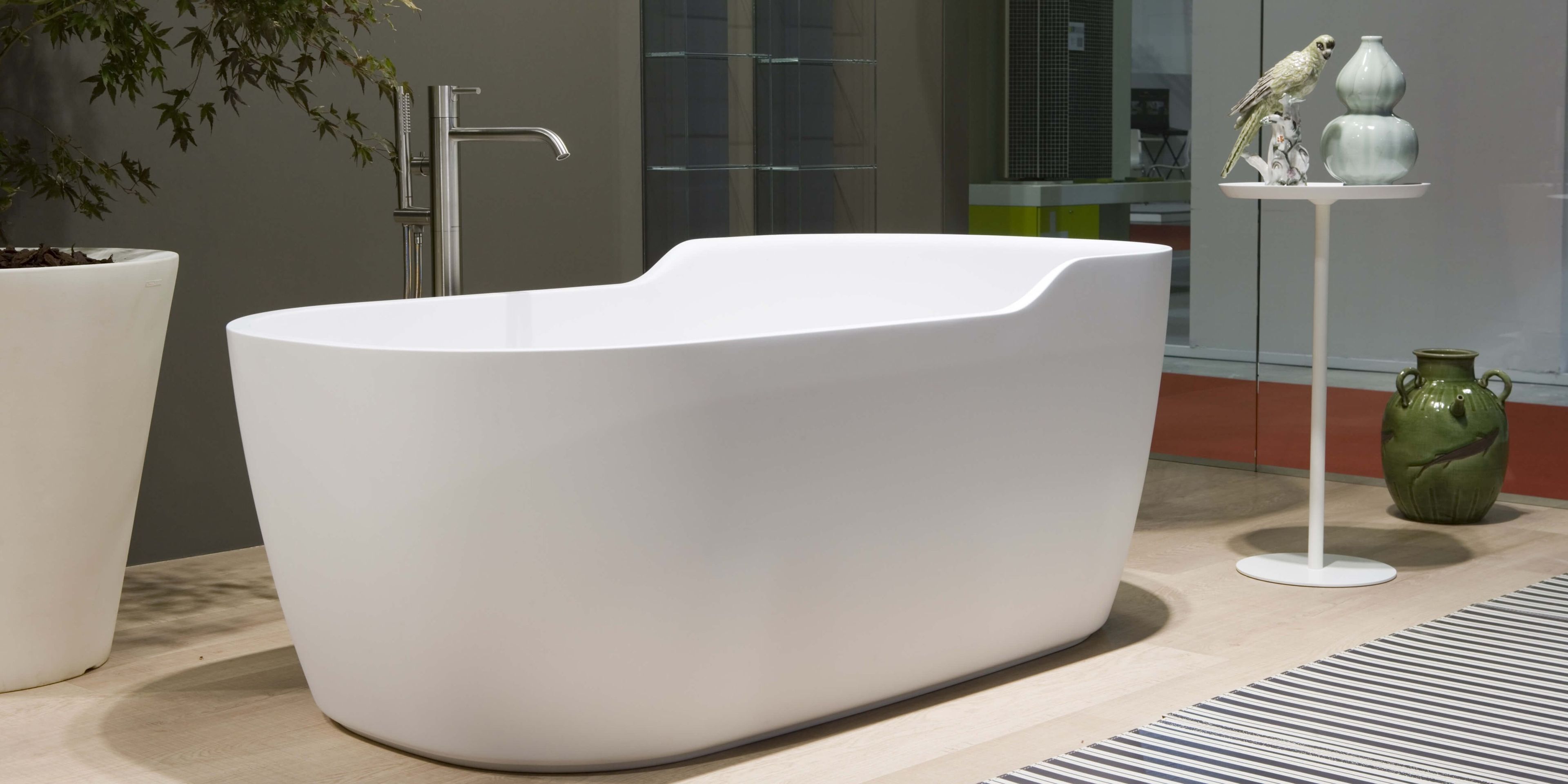 Ванна в центре комнаты в Cristalplant® Antoniolupi FUNNY WEST ARCH-00057287 - Вид №1