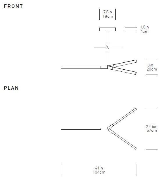 Stickbulb Led подвесной светильник из дерева Bough sun-id-1406011 - Вид №5