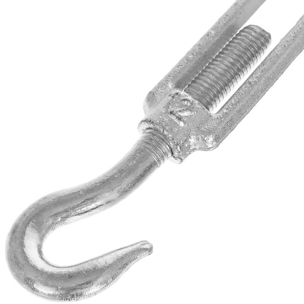 Талреп крюк-кольцо DIN 1480, 12 мм, оцинкованная сталь НЕВСКИЙ КРЕПЕЖ STLM-2047182 - Вид №1