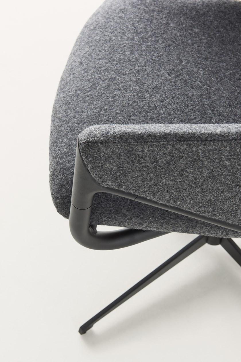 Segis Стул на козелке из ткани с подлокотниками Hammer sun-id-1501628 - Вид №2