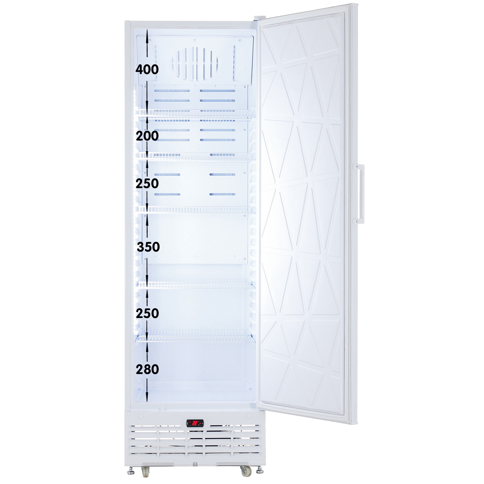 5335306 Холодильная витрина   Бирюса 521KRDN белый STDN-0112417 - Вид №1