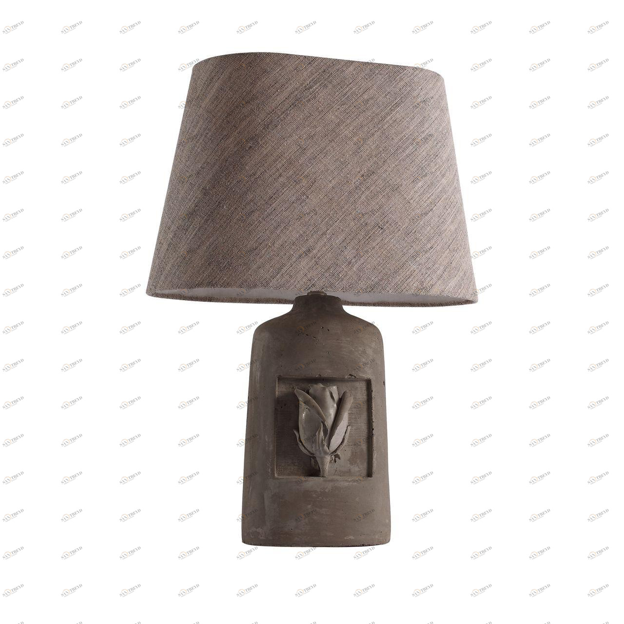 Настольная лампа дизайнерская Ghost SL987.304.01 ST LUCE ВАЗА 080838 Серый 