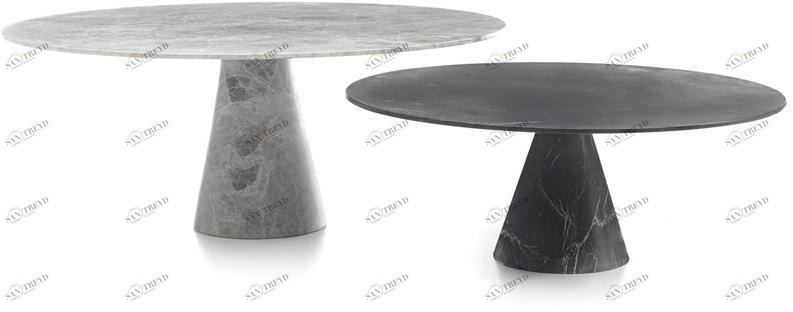 ENNE Круглый журнальный столик из мрамора sun-id-1383951