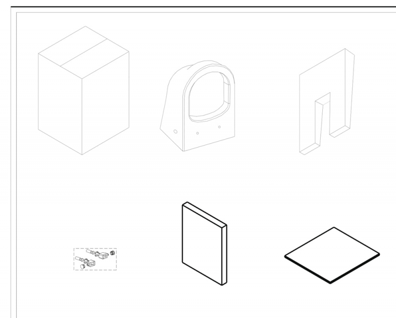 C01017UW-A-ENG Подвесной унитаз настенный Белый Bravat Rael Китай - Вид №2