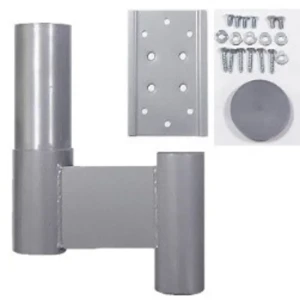 Комплект поворота удлинённый Стамет 225x285 мм алюминий