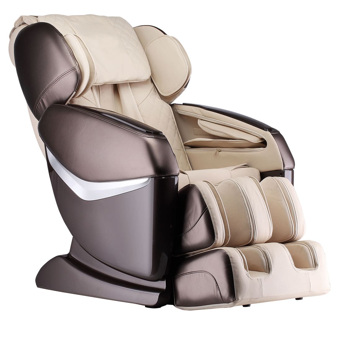 Массажное кресло desire (бежево-коричневое) GESS sun-id-2068701