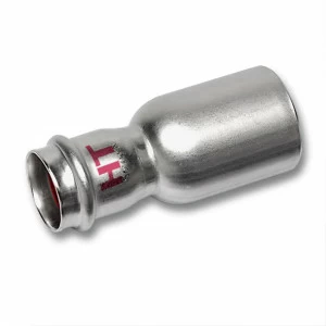 6182435435 SANHA 18243 пр.-фит. нерж., упл.фитон ниппель ВПр-НПр 54ax35 мм