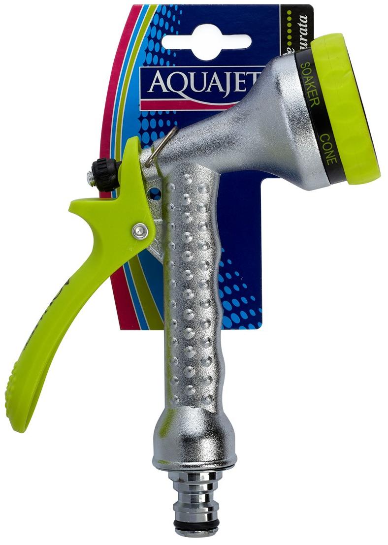 AQUAJET by Colortap Поливочный пистолет из хромированного металла с 6 настройками Aquajet 479 - Вид №6