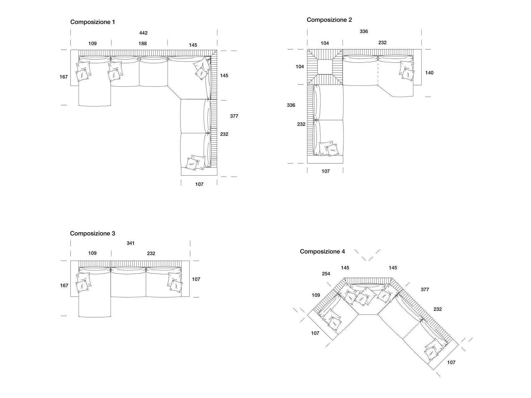 Модульный диван Former In Italia ARCH-00079161 - Вид №8