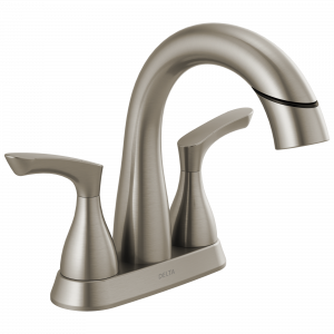 25765LF-SPPD Смеситель для ванной комнаты с двумя ручками Delta Faucet Broadmoor Пятно из нержавеющей стали