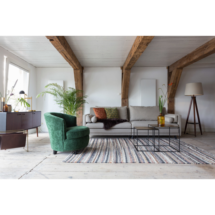 Ковер Carve 170х240 см, разноцветный Dutchbone 6000093 - Вид №1