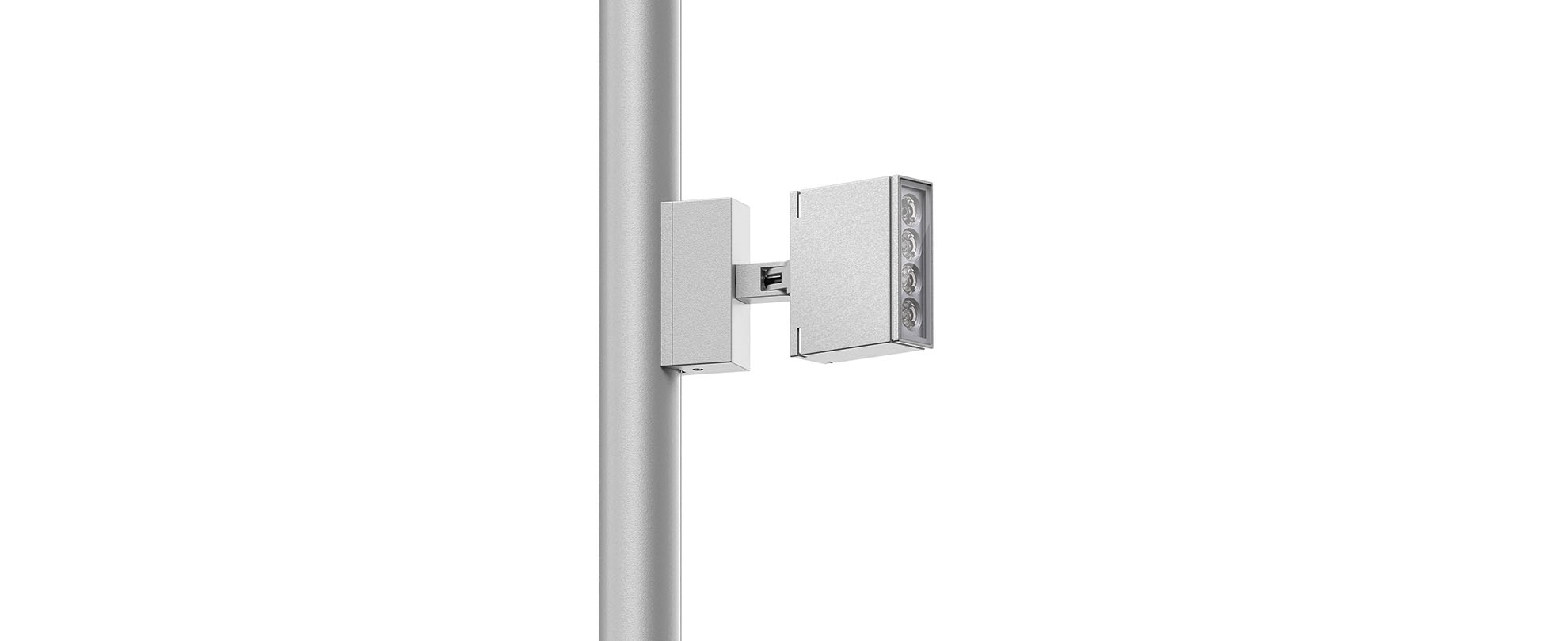 8720161 Уличное освещение  Platek TARGET SMALL Su palo  TARGET SMALL On pole - 4 LED 4000K 9°  - Вид №1