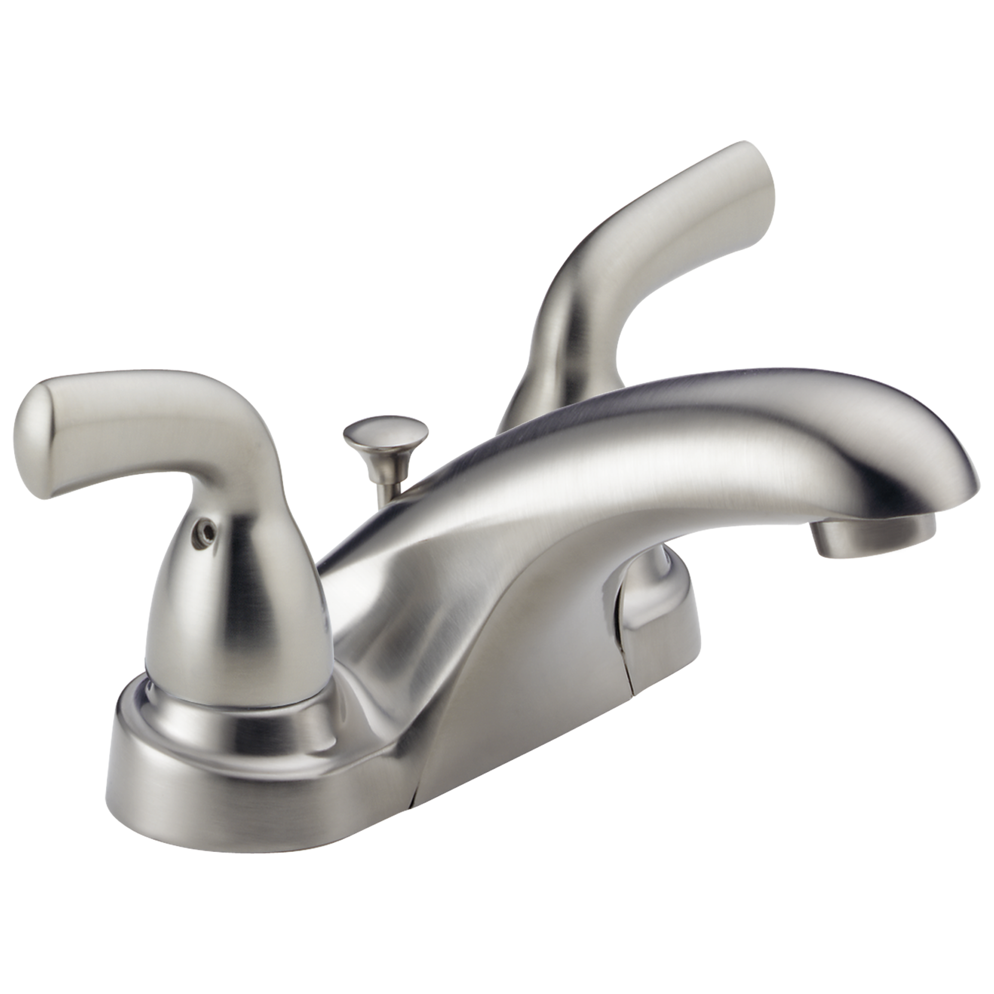 B2510LF-SS Смеситель для ванной комнаты с двумя ручками Delta Faucet Foundations Нержавеющая сталь 