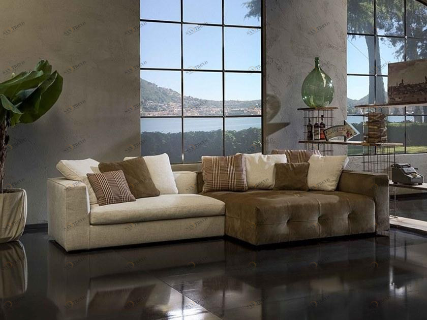 Flexstyle Секционный кожаный диван New york sun-id-1463415