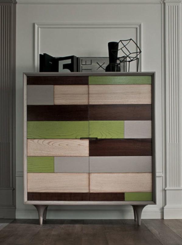 Shake Буфет из лакированного дерева с ящиками Chagall sun-id-1357384 - Вид №1