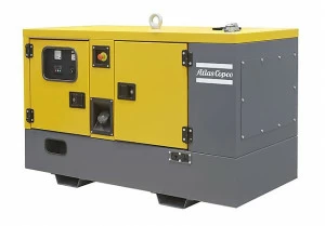 Генератор дизельный Atlas Copco QES 14 в кожухе с АВР