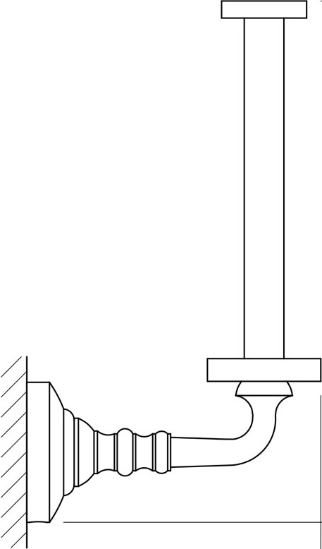 STI 622 Держатель запасного рулона туалетной бумаги 3SC STILMAR ANTIQUE COPPER Treesseci 3SC - Вид №1