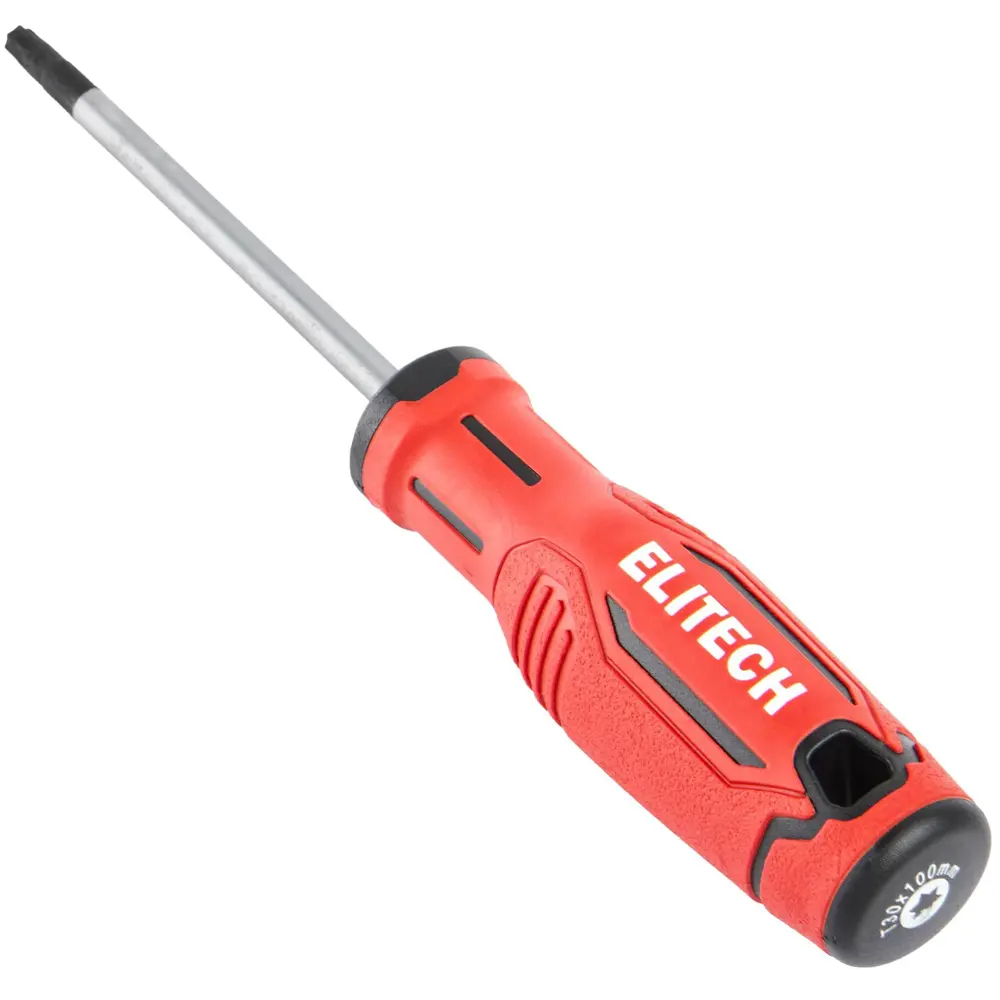 Отвертка Torx Elitech 211405 T30x100 мм с магнитным наконечником 89407118 STLM-1577196 - Вид №2